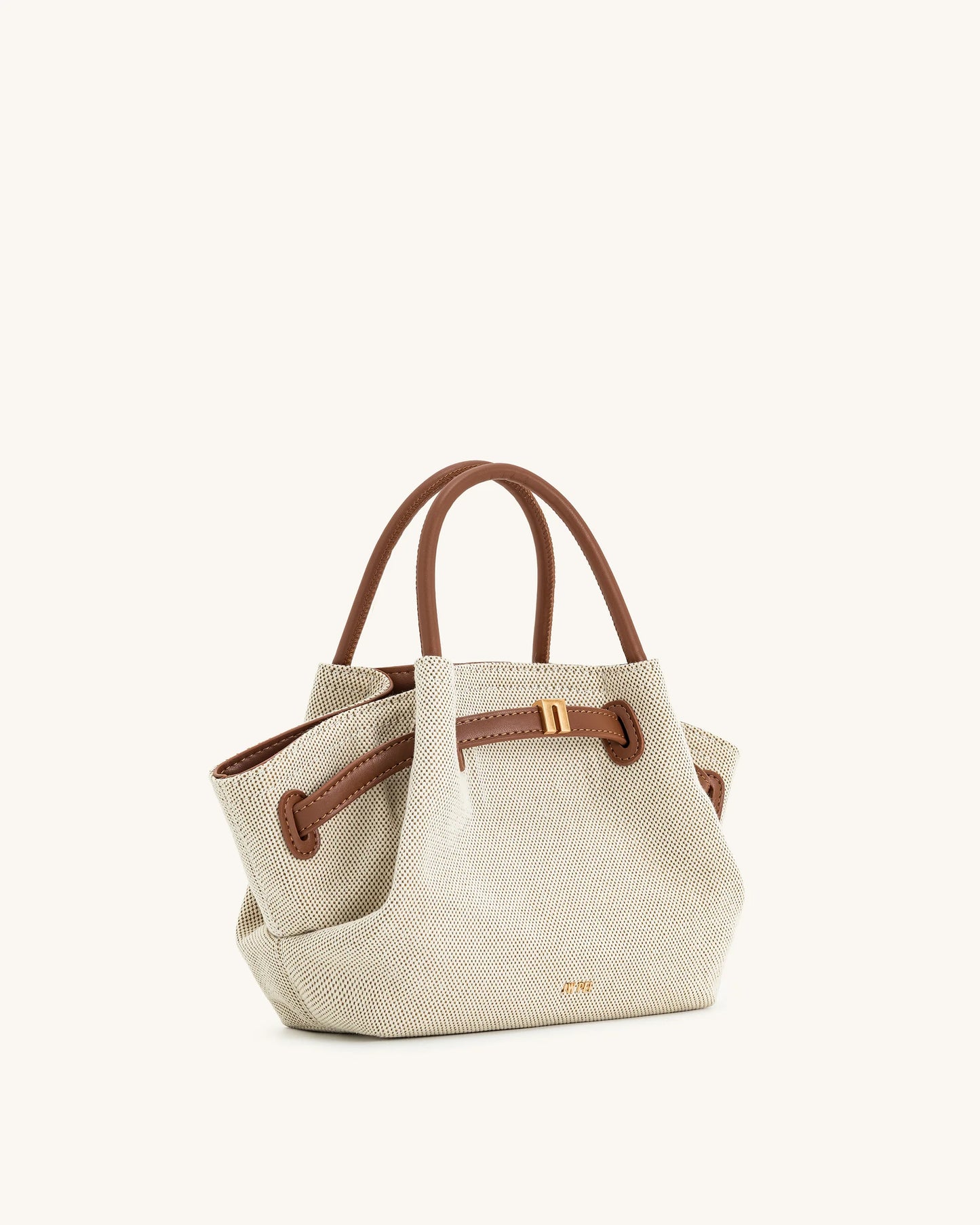 JW PEI Mini bolso de mano Hana - Lona marrón