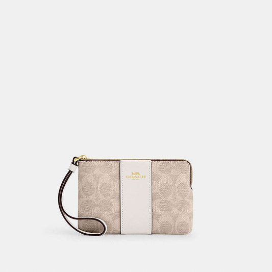 CARTERA DE MANO CON CREMALLERA COACH