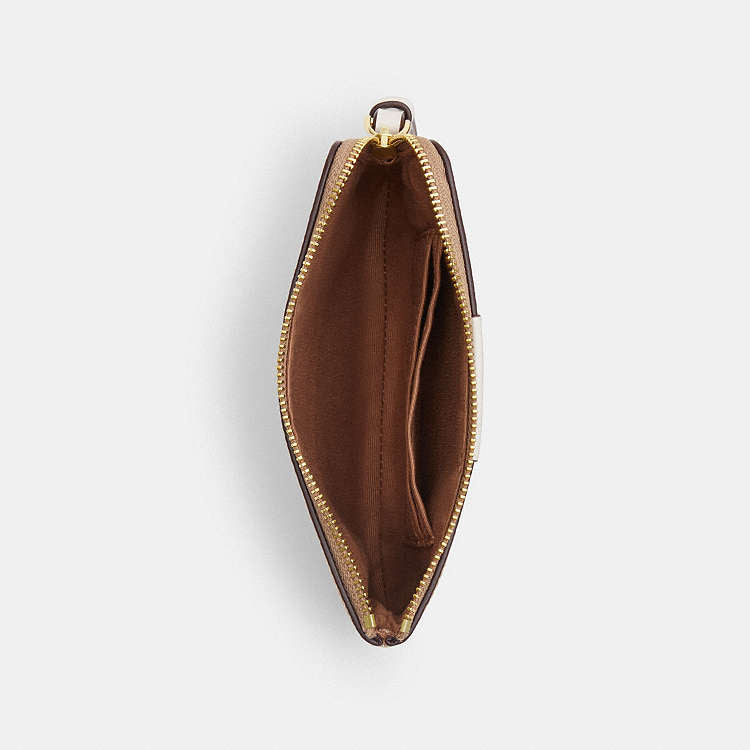 CARTERA DE MANO CON CREMALLERA COACH