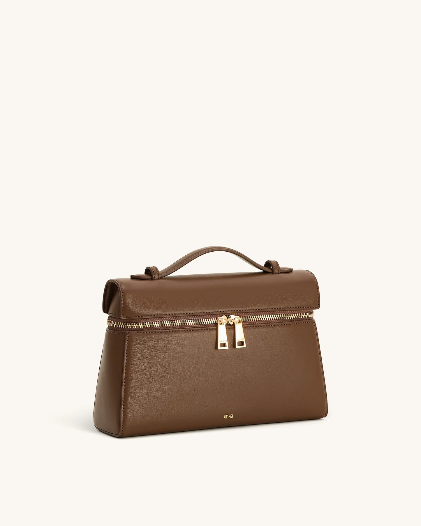 JW PEI Bolsa grande con asa superior Thea - Marrón Mocha