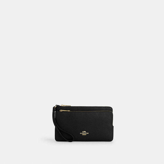 CARTERA CON DOBLE CREMALLERA COACH