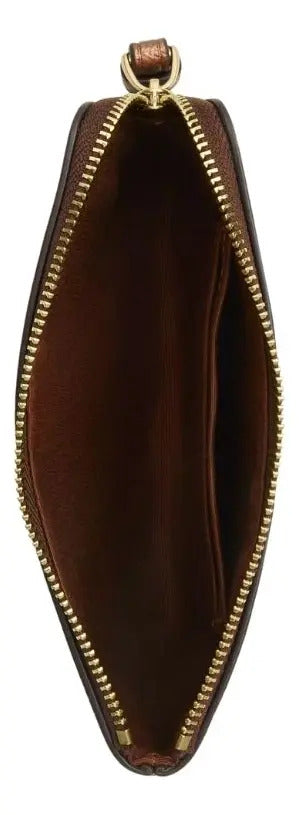 CARTERA DE MANO CON CREMALLERA COACH