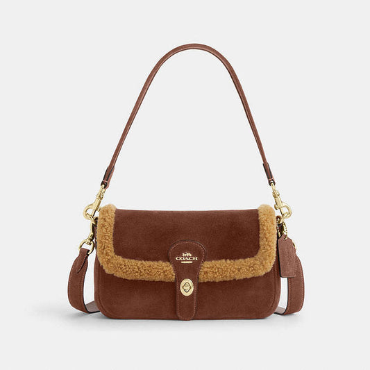 BOLSO COACH DE GAMUZA