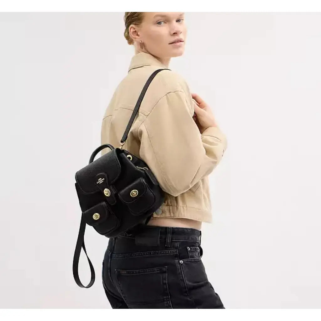 MINI MOCHILA COACH