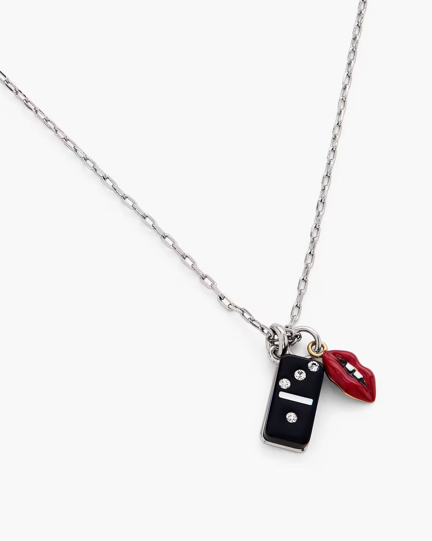 Collar Marc Jacobs "The Domino & Lips Charm"
