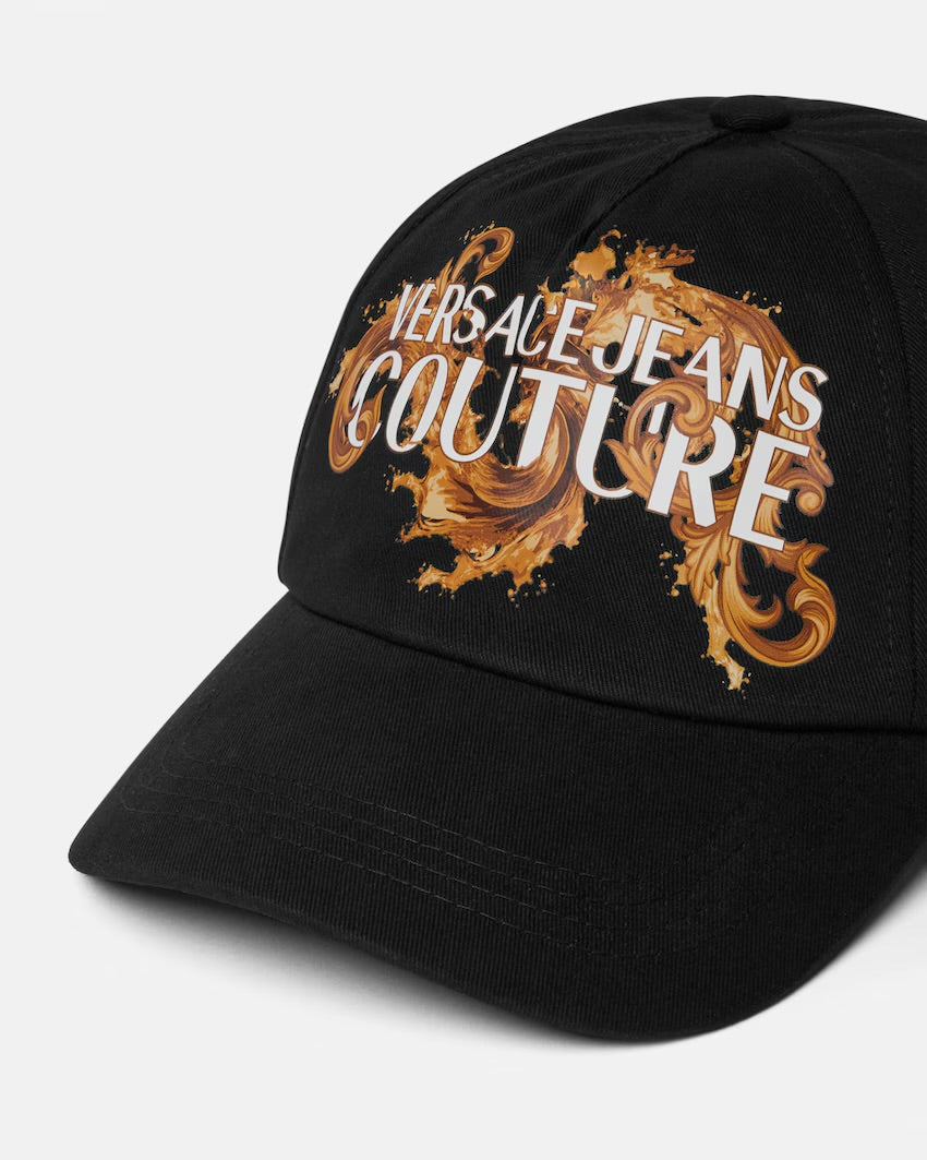 GORRA DE LONA ESTAMPADA VERSCE