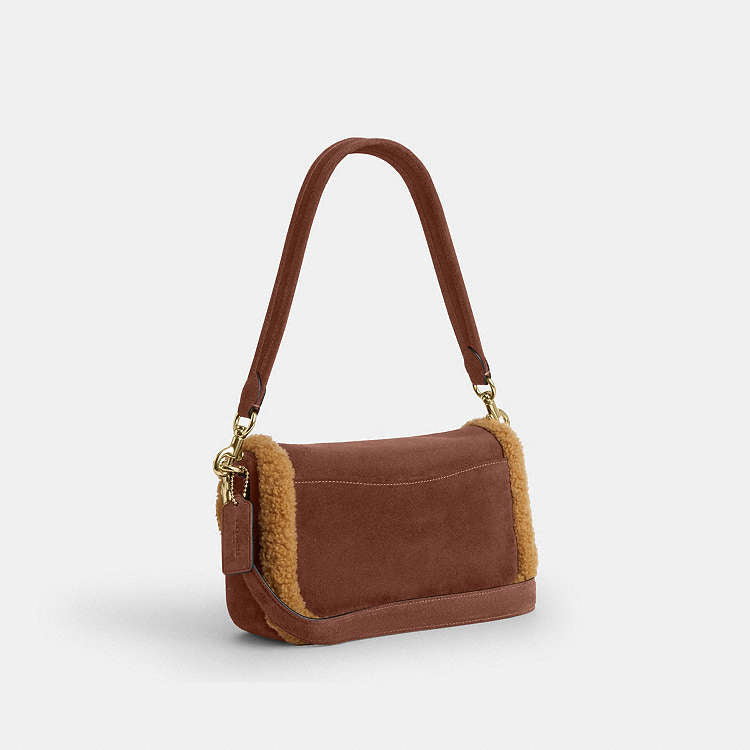 BOLSO COACH DE GAMUZA