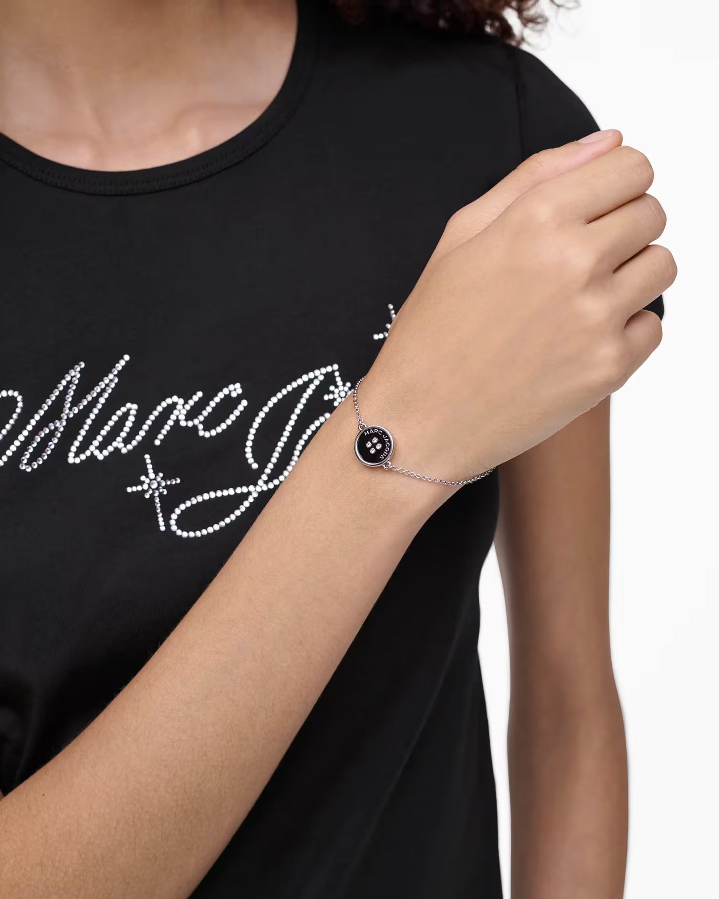 PULSERA DE CADENA DE BOTONES