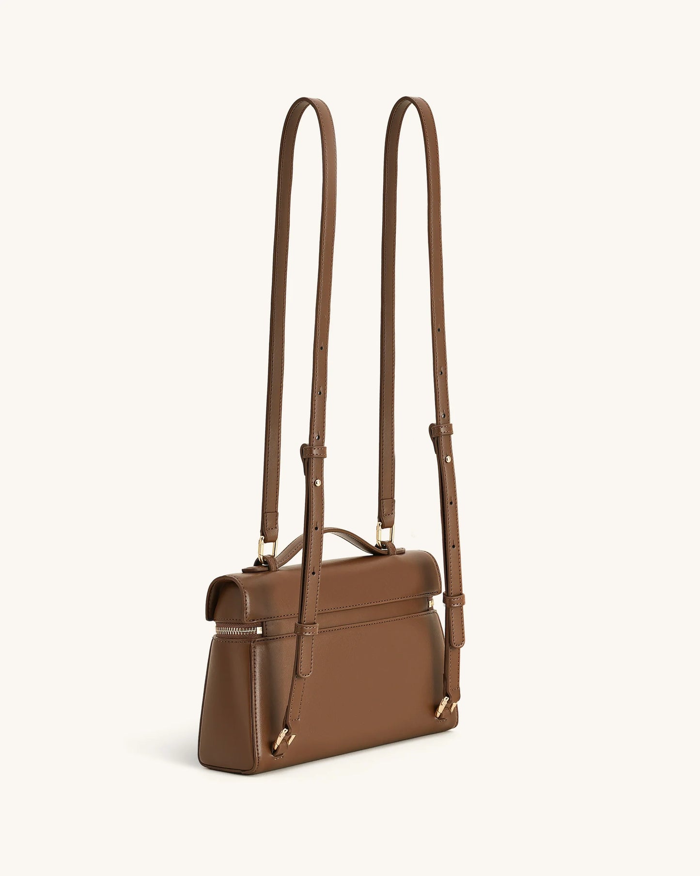 JW PEI Bolsa grande con asa superior Thea - Marrón Mocha