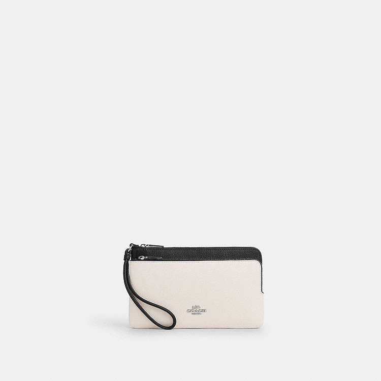 CARTERA CON DOBLE CREMALLERA COACH