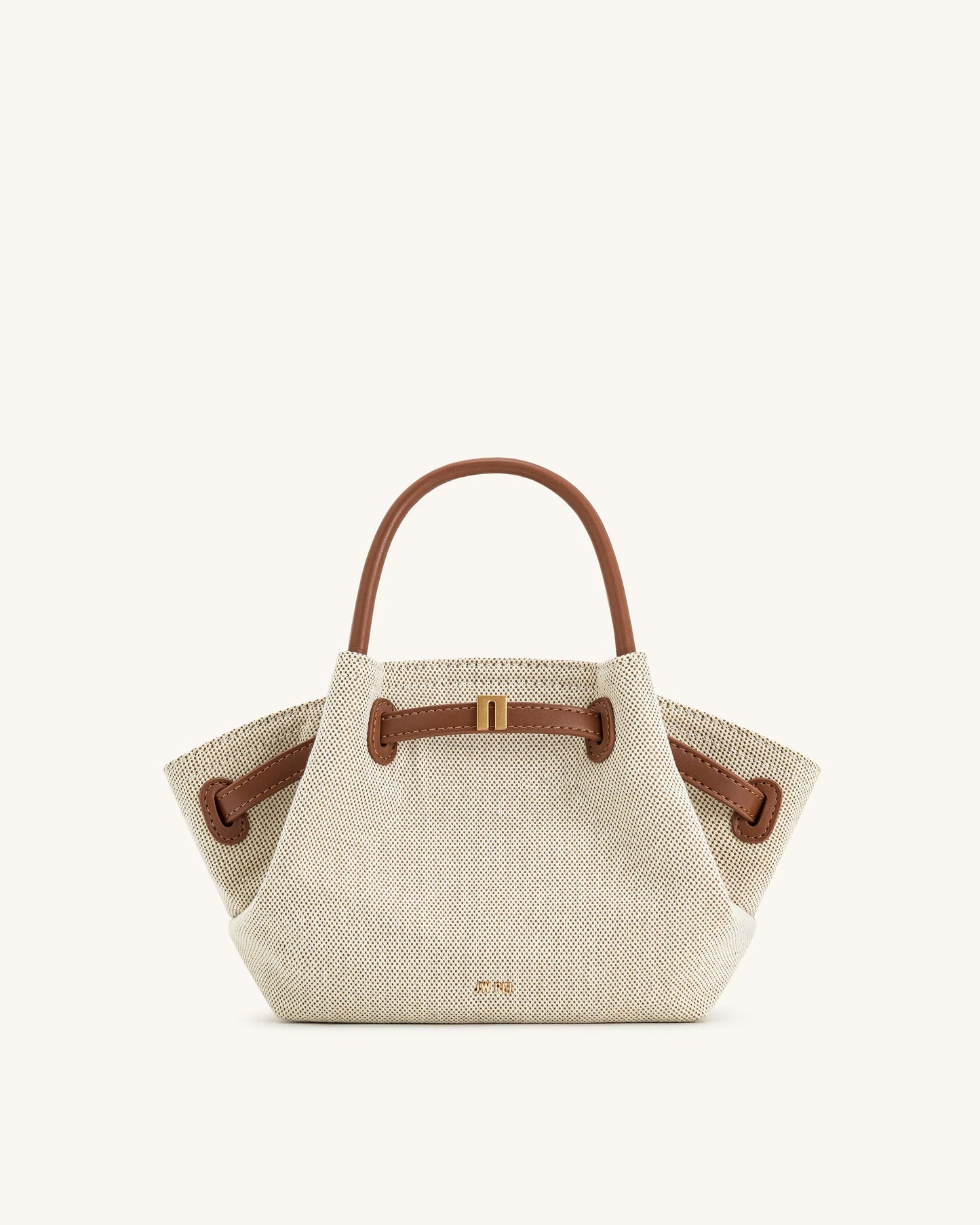 JW PEI Mini bolso de mano Hana - Lona marrón