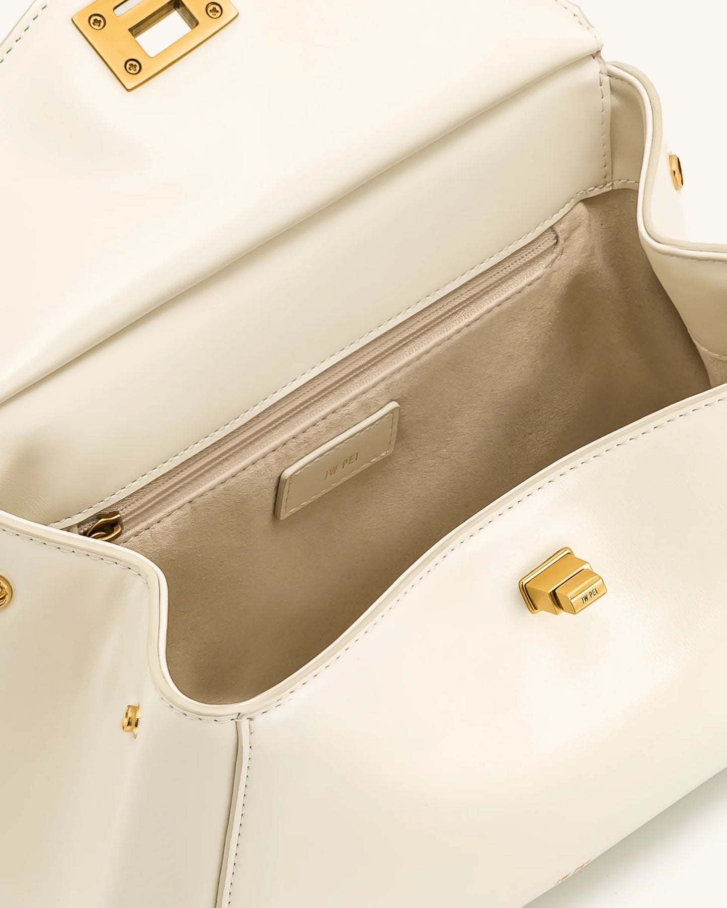 JW PEI Bolso superior clásico de Lucía - blanca