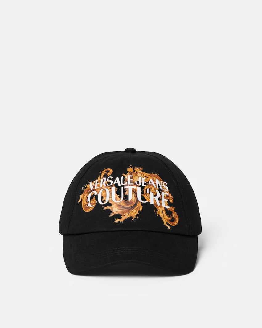 GORRA DE LONA ESTAMPADA VERSCE