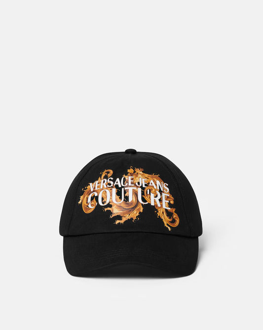 GORRA DE LONA ESTAMPADA VERSCE