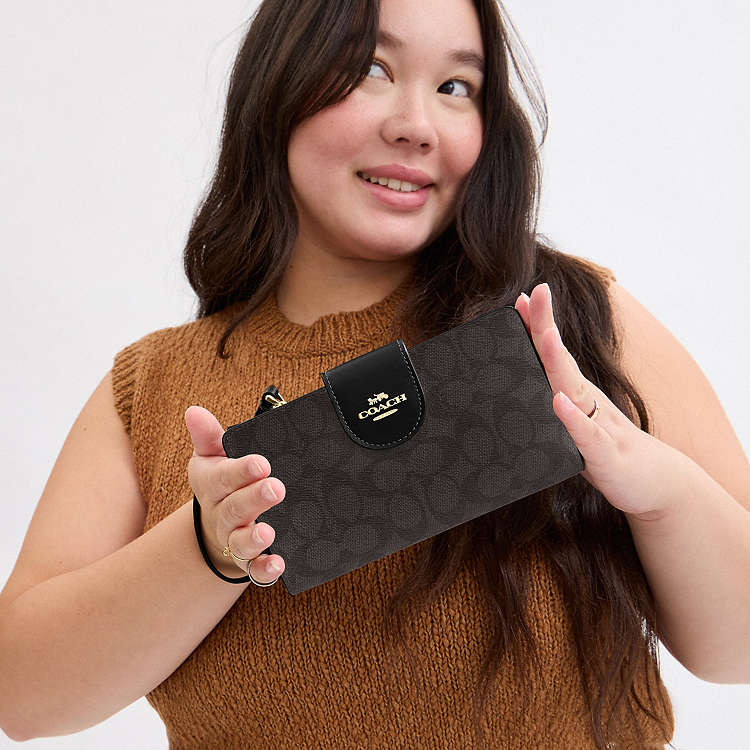 CARTERA PARA TELÉFONO COACH