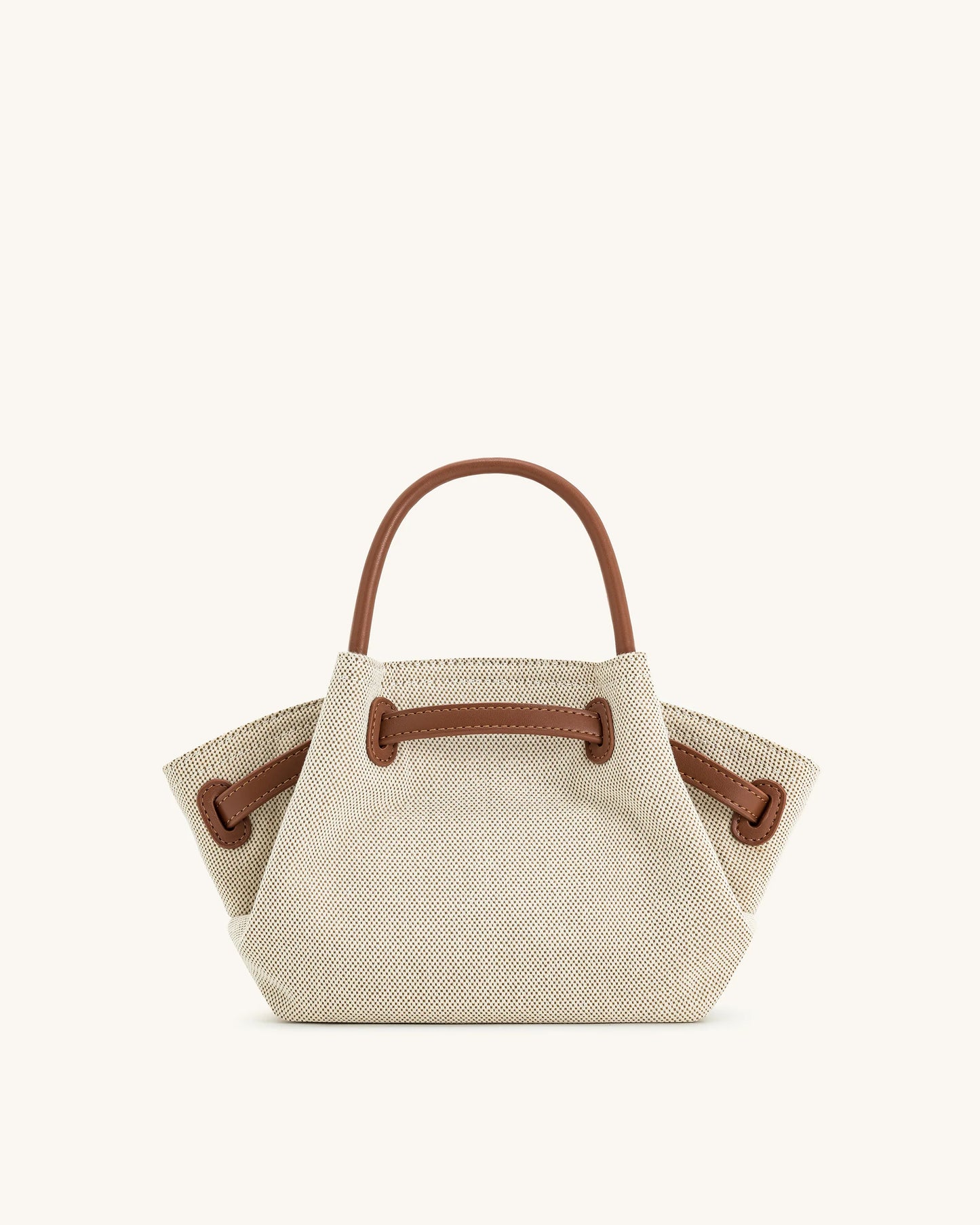 JW PEI Mini bolso de mano Hana - Lona marrón