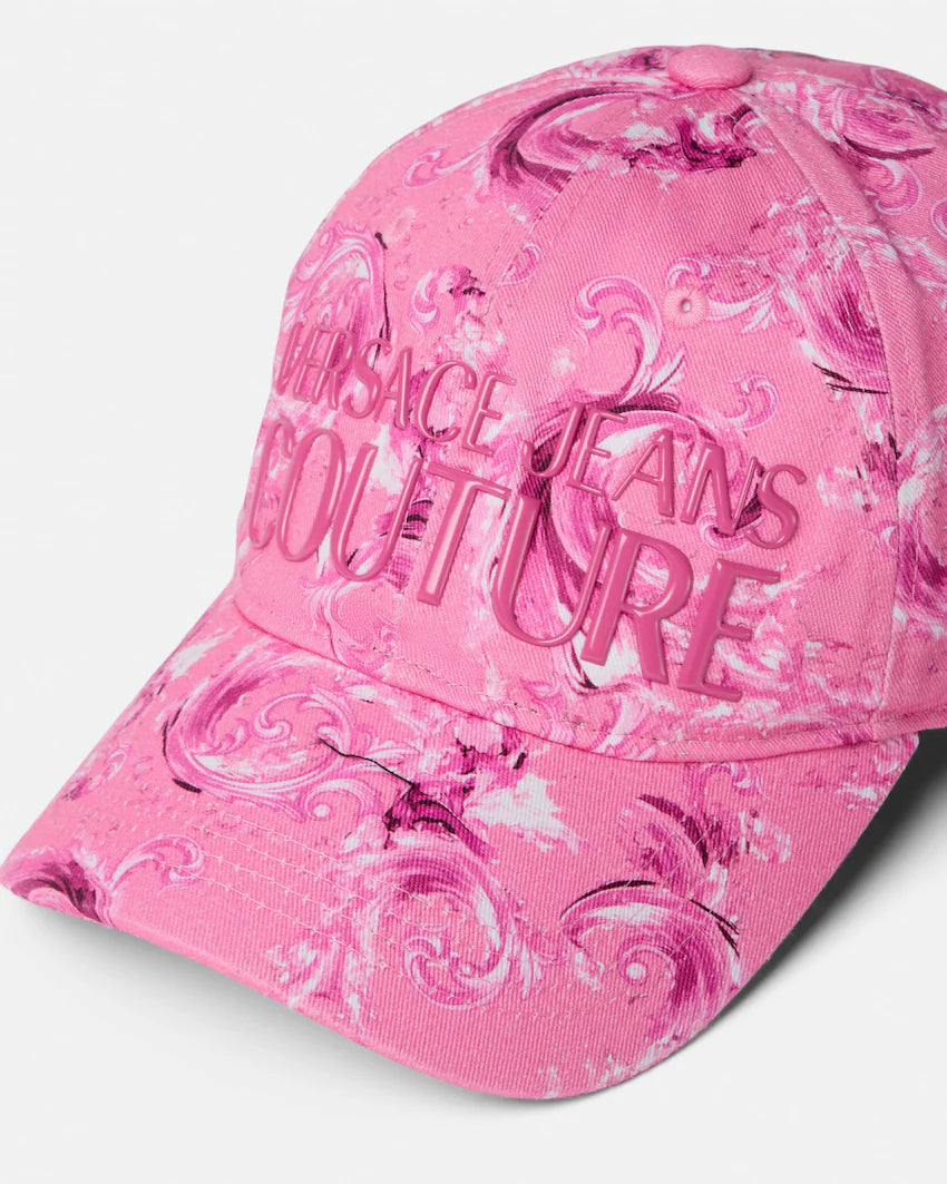 GORRA DE LONA ESTAMPADA